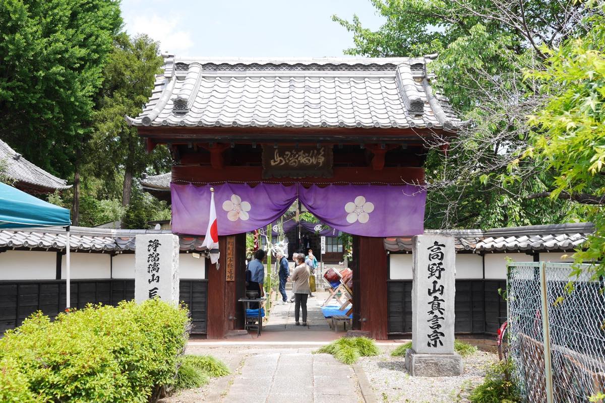 長慶寺山門