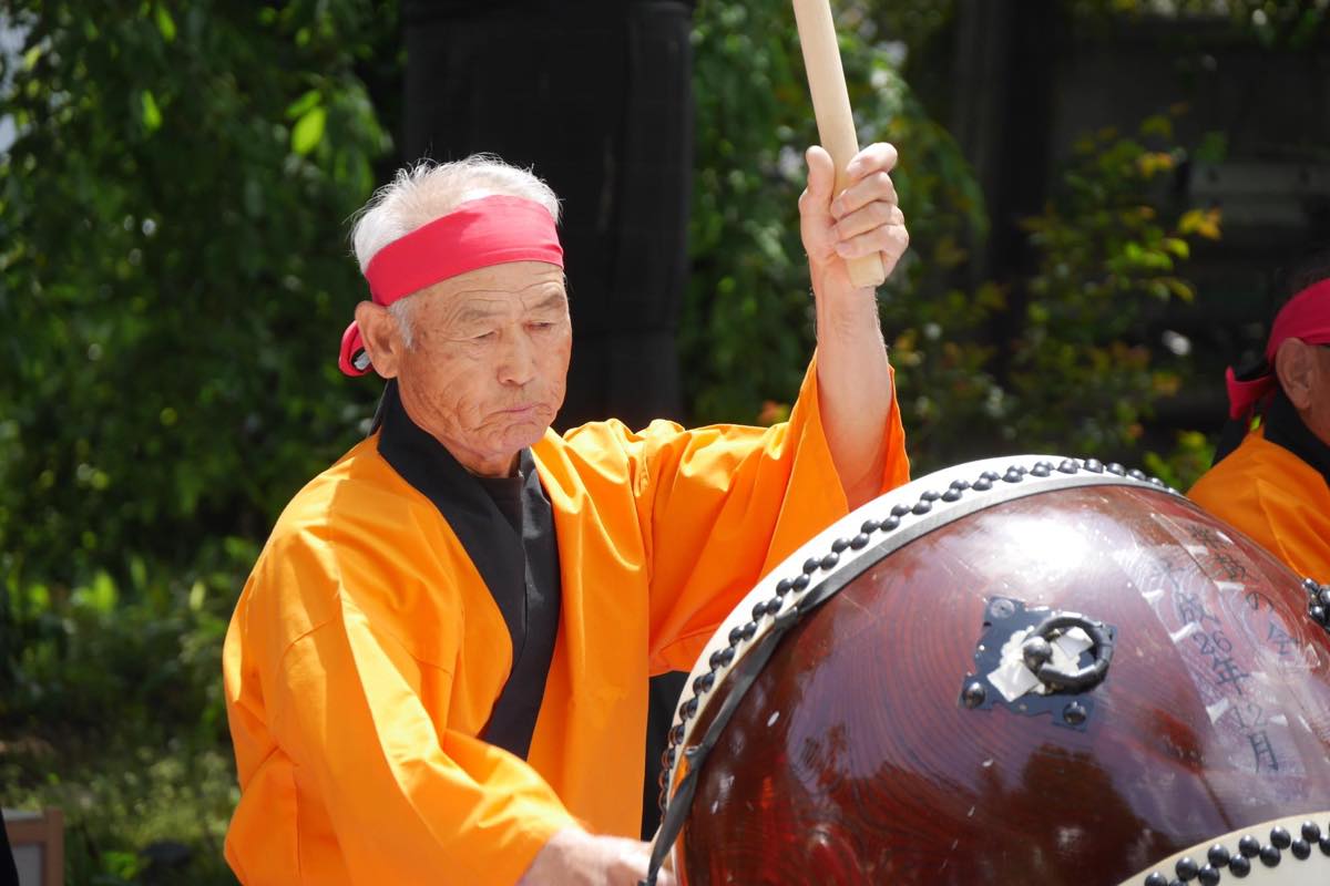 奉納太鼓